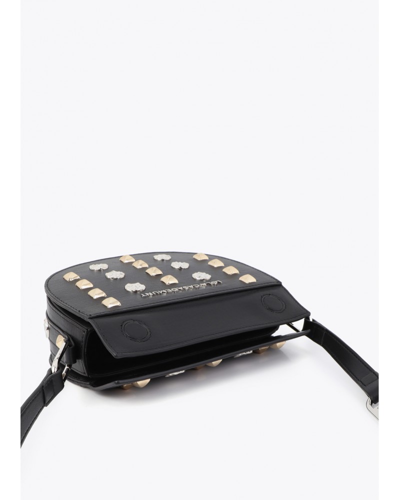 Bandolera negra con tachas Lola Casademunt