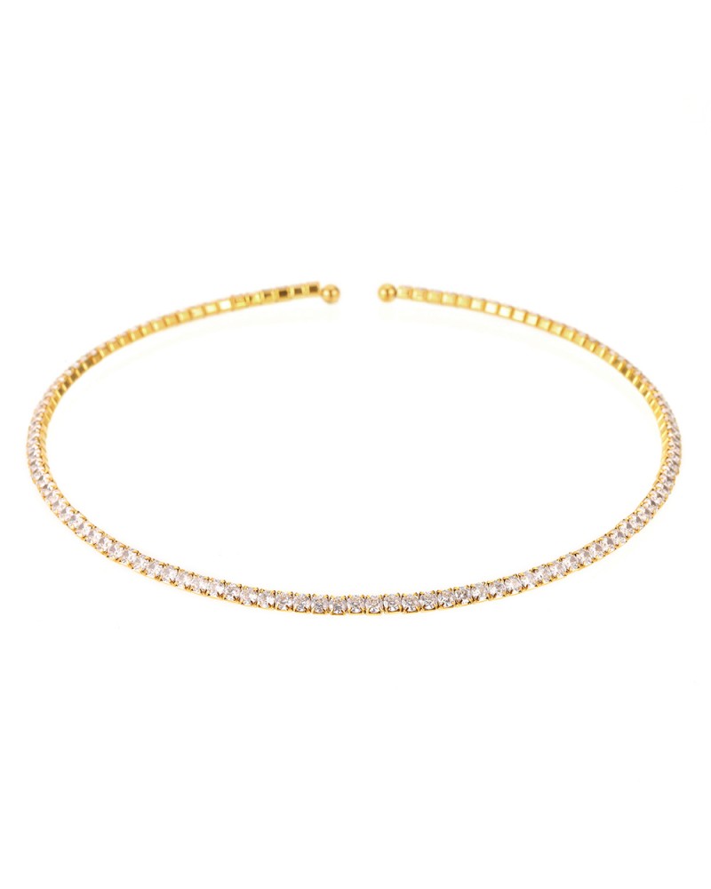 Chocker cristalitos en acero