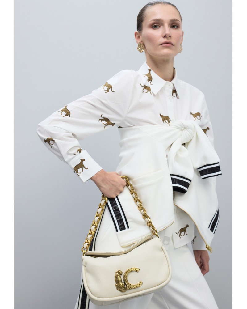 Bolso LC con cadena CRUDO Lola Casademunt