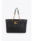 Bolso shopper negro pespunte Lola Casademunt