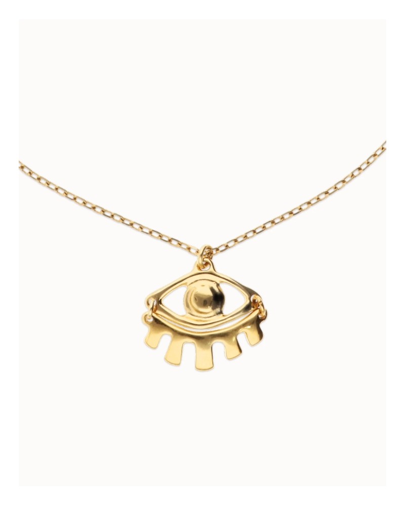 Collar baño oro Ojo de UNOde50