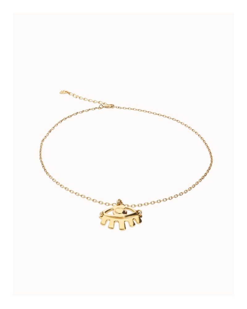 Collar baño oro Ojo de UNOde50
