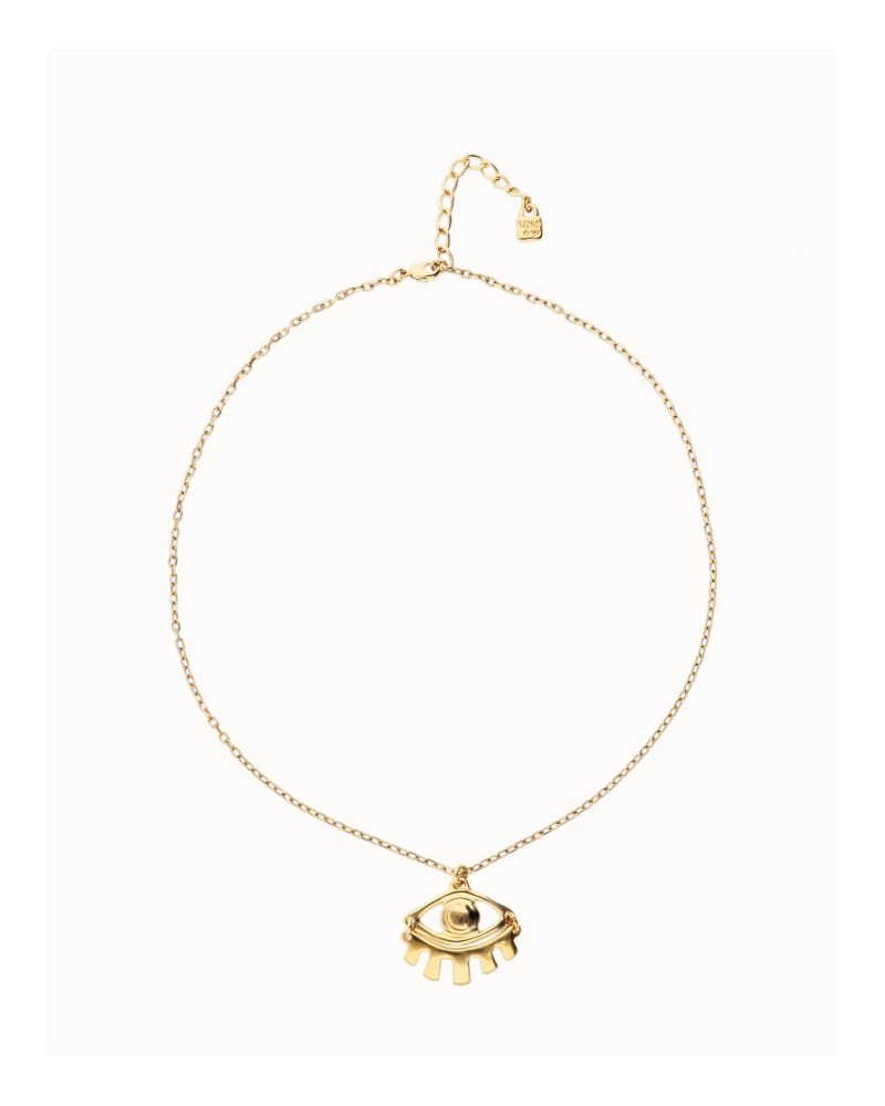 Collar baño oro Ojo de UNOde50