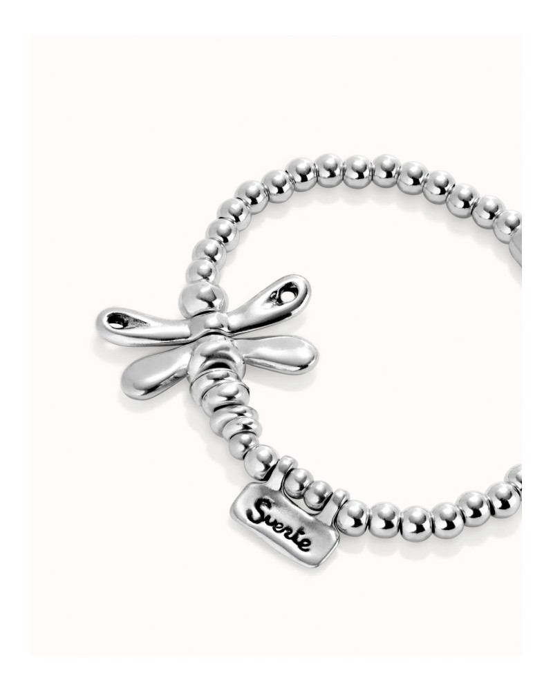 Pulsera baño plata libelula UNOde50