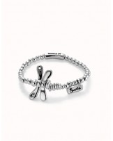 Pulsera baño plata libelula UNOde50