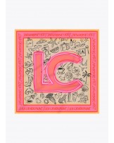 Pañuelo satinado logo Lola Casademunt