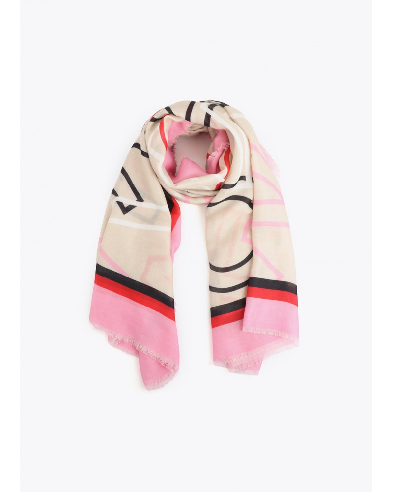 Pañuelo estampado letras Lola Casademunt
