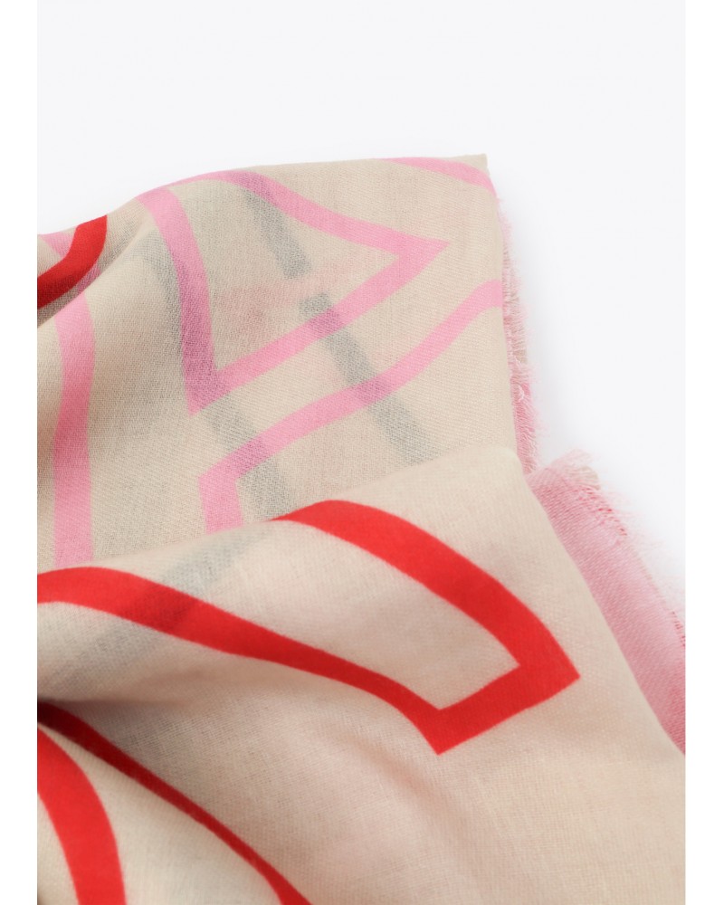 Pañuelo estampado letras Lola Casademunt