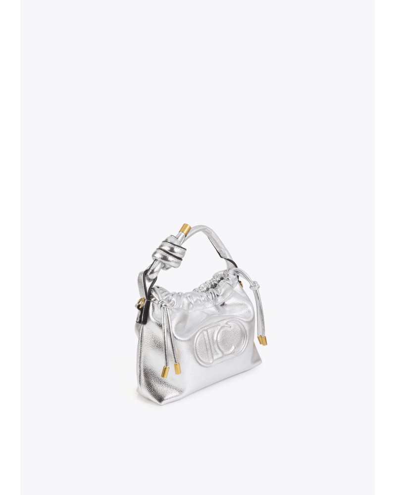 Bandolera tipo bombonera PLATA Lola Casademunt