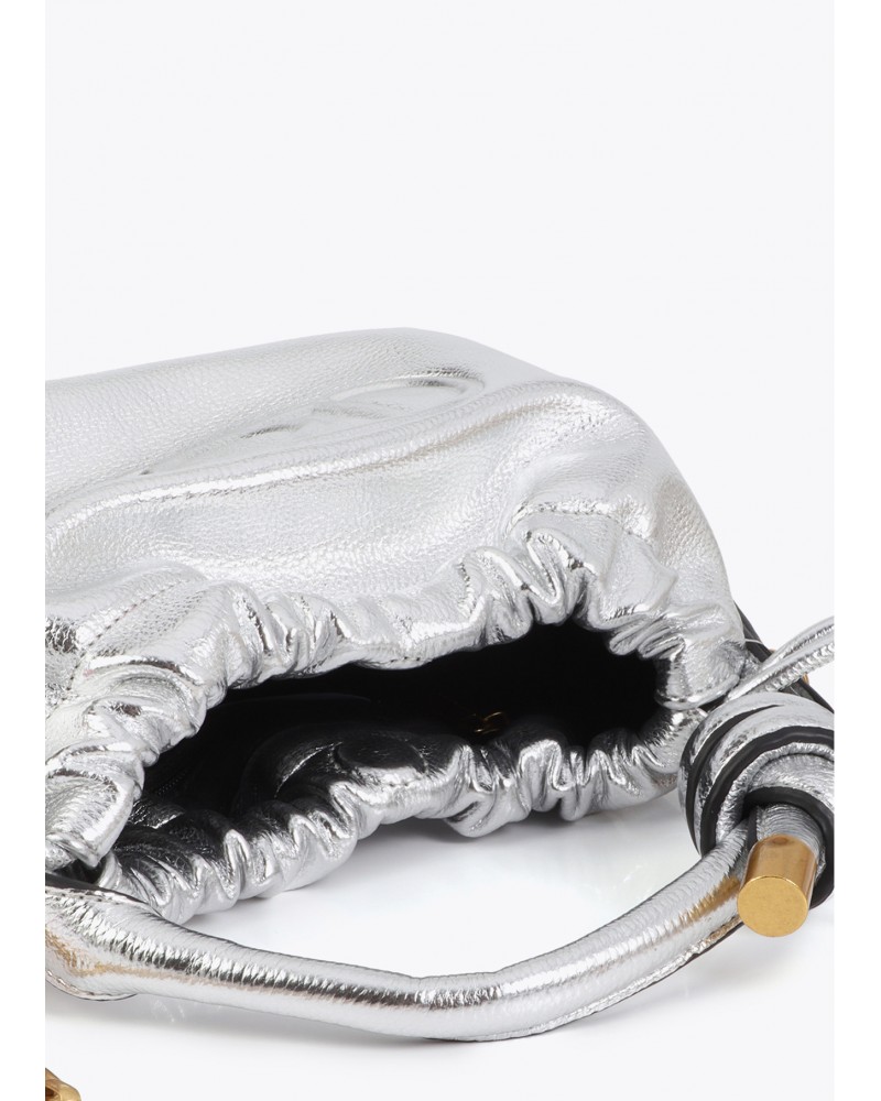 Bandolera tipo bombonera PLATA Lola Casademunt