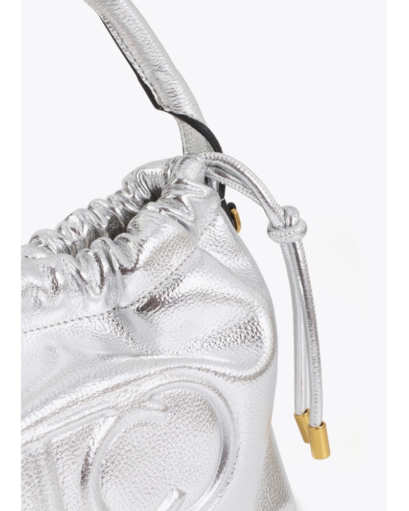 Bandolera tipo bombonera PLATA Lola Casademunt