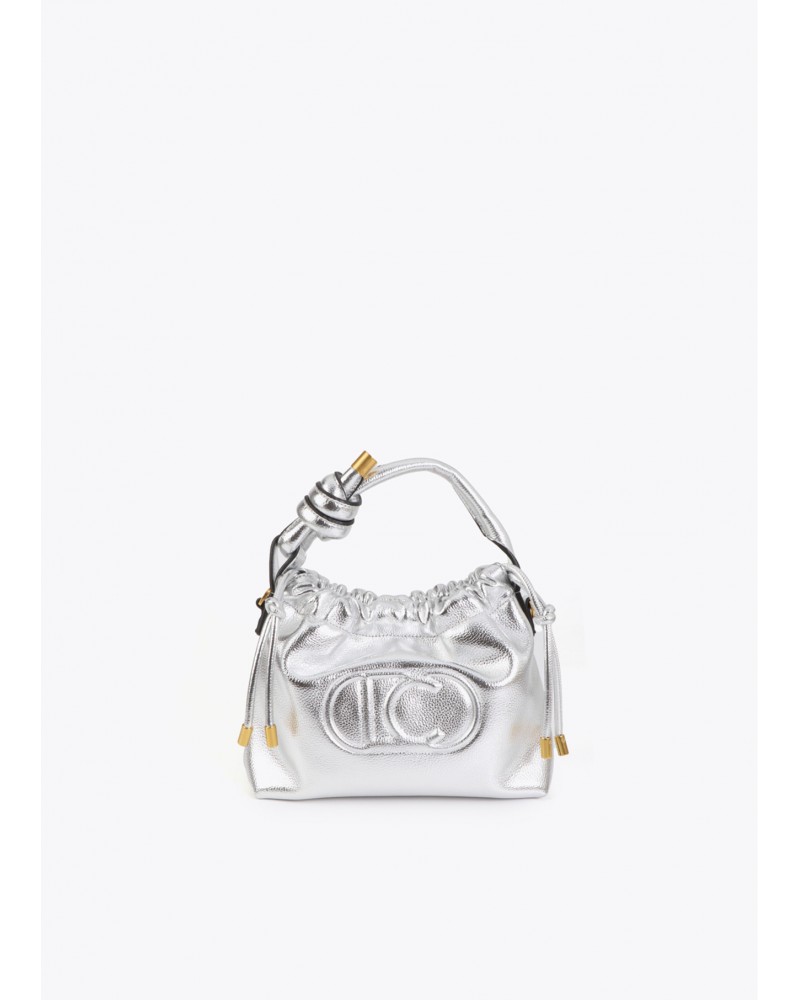 Bandolera tipo bombonera PLATA Lola Casademunt