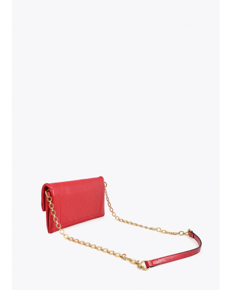 Bandolera ROJA con pliegues de Lola Casademunt