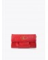Bandolera ROJA con pliegues de Lola Casademunt