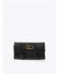 Bandolera NEGRO con pliegues de Lola Casademunt