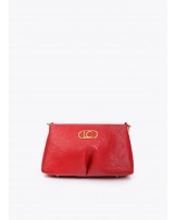 Bandolera ROJA con pliegues de Lola Casademunt