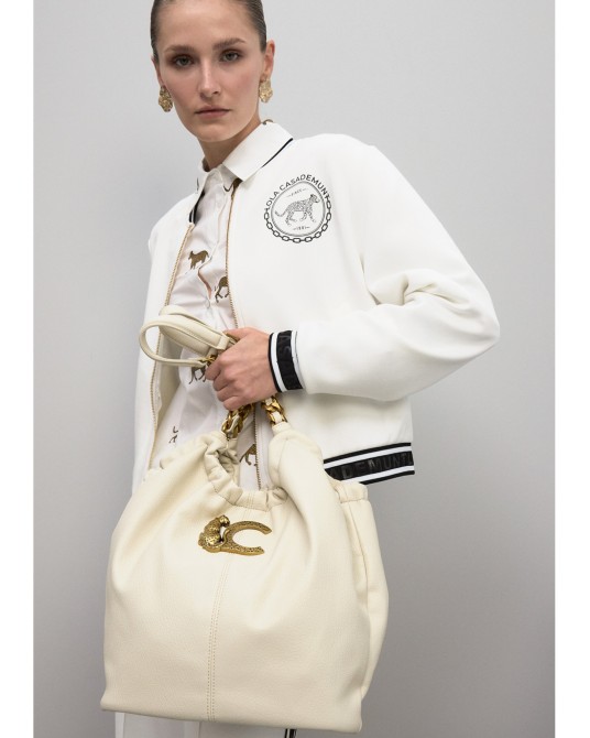 Shopper CRUDO con cadena de Lola Casademunt