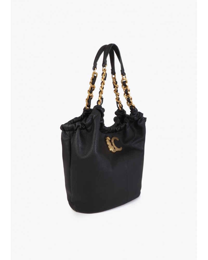 Shopper NEGRO con cadena de Lola Casademunt
