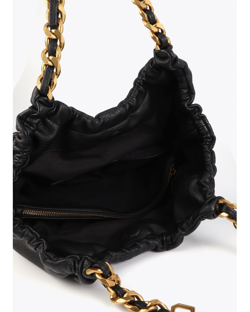 Shopper NEGRO con cadena de Lola Casademunt