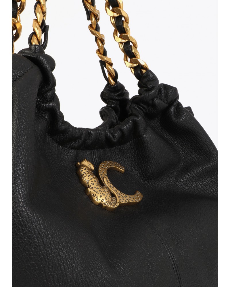Shopper NEGRO con cadena de Lola Casademunt