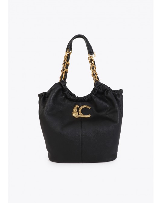 Shopper NEGRO con cadena de Lola Casademunt