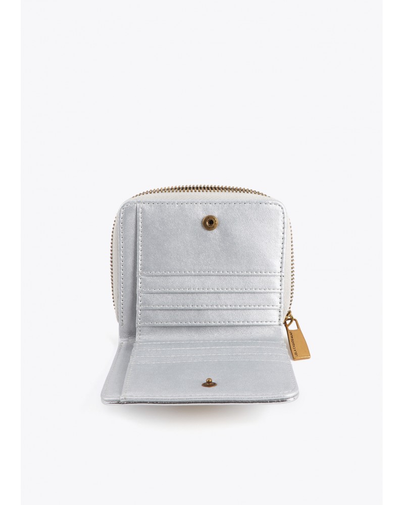 Monedero metalizado Lola Casademunt