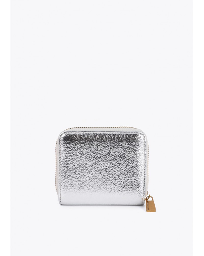 Monedero metalizado Lola Casademunt