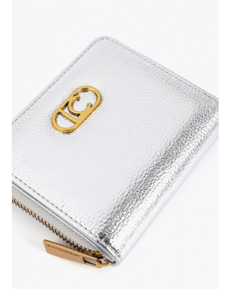 Monedero metalizado Lola Casademunt
