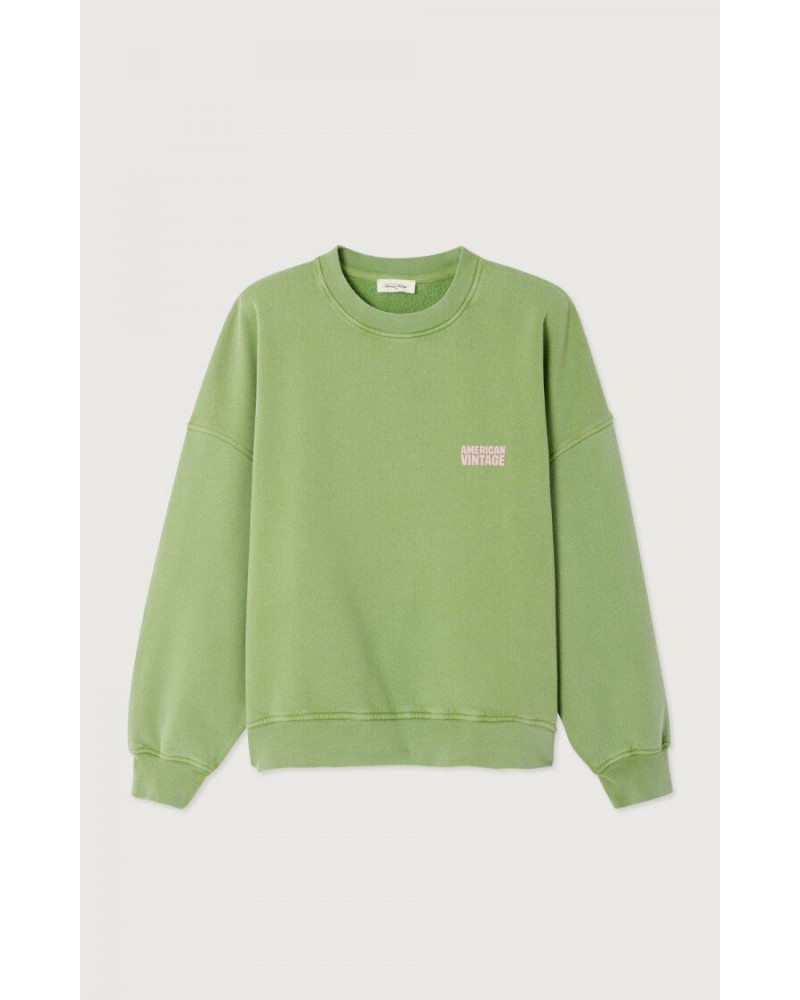 Sudadera algodòn Plizzy American Vintage