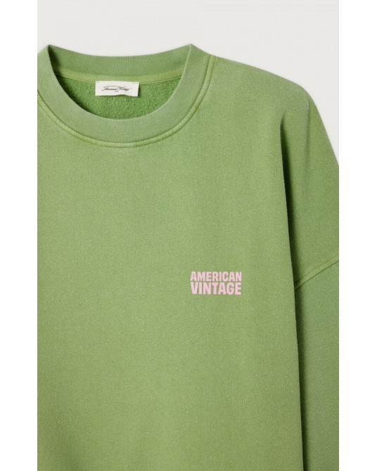 Sudadera algodòn Plizzy American Vintage