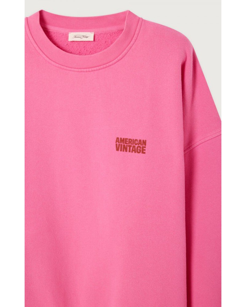 Sudadera algodòn Plizzy American Vintage