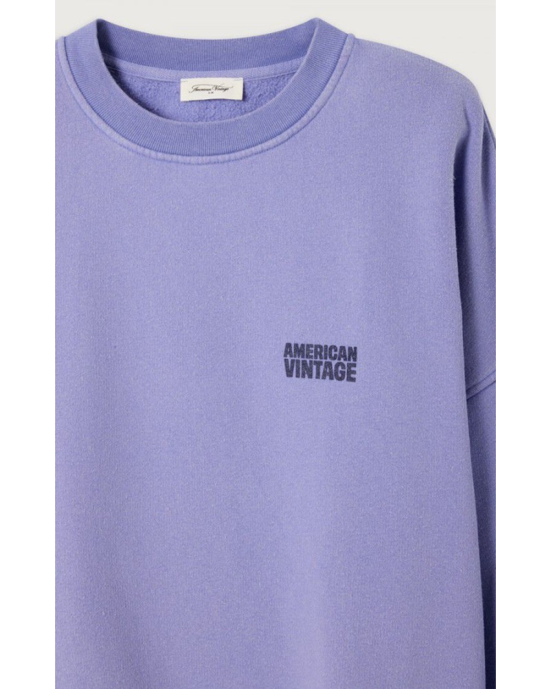 Sudadera algodòn Plizzy American Vintage