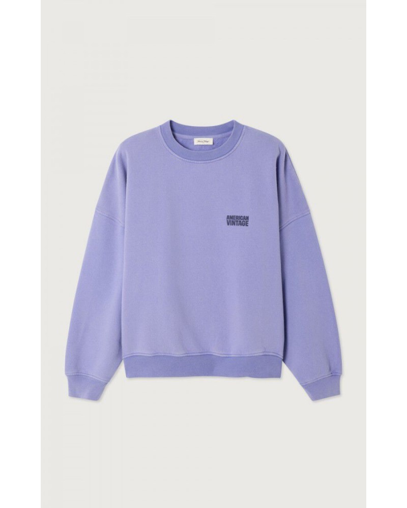 Sudadera algodòn Plizzy American Vintage