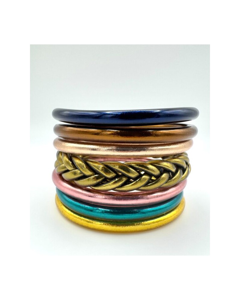 Pulsera lisa Pan de Oro