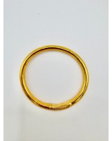 Pulsera lisa Pan de Oro