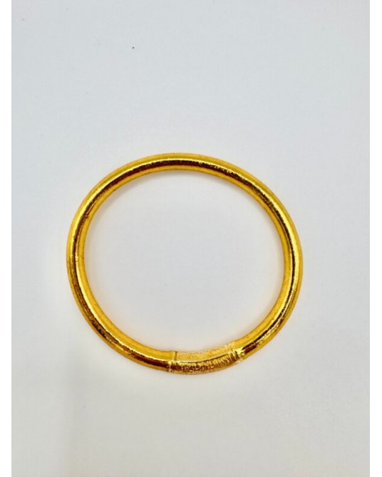 Pulsera lisa Pan de Oro