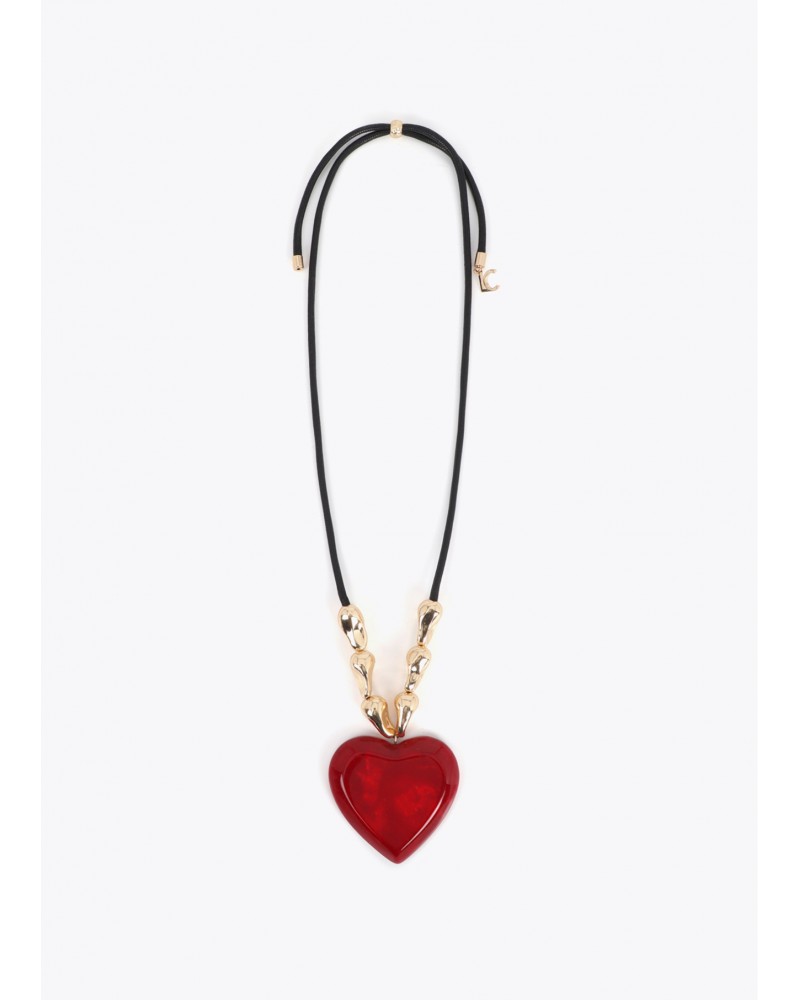 Collar largo con colgante corazòn Lola Casademunt