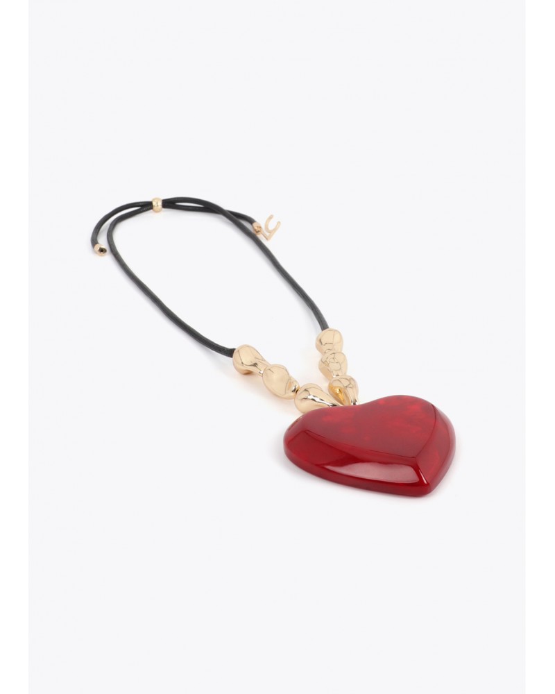Collar largo con colgante corazòn Lola Casademunt