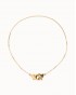 Collar bañado oro UNOde50