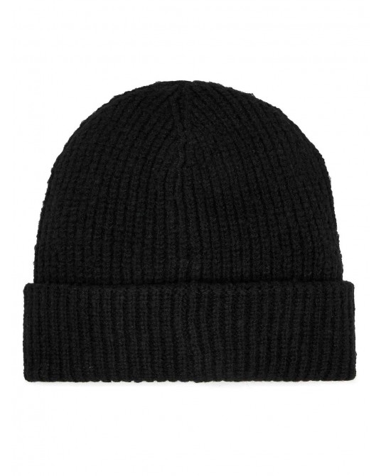Gorro de punto negro de Liujo