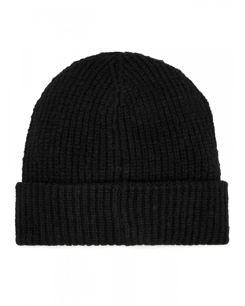 Gorro de punto negro de Liujo