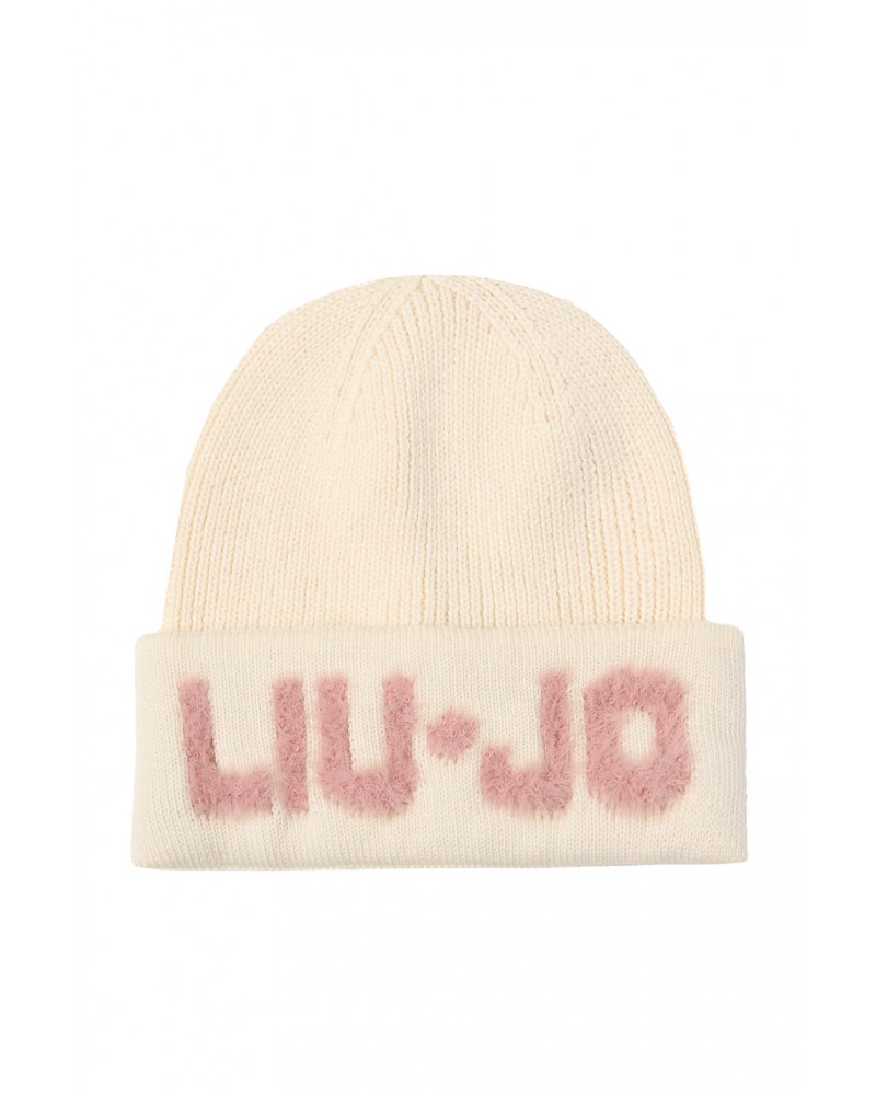 Gorro de punto negro de Liujo