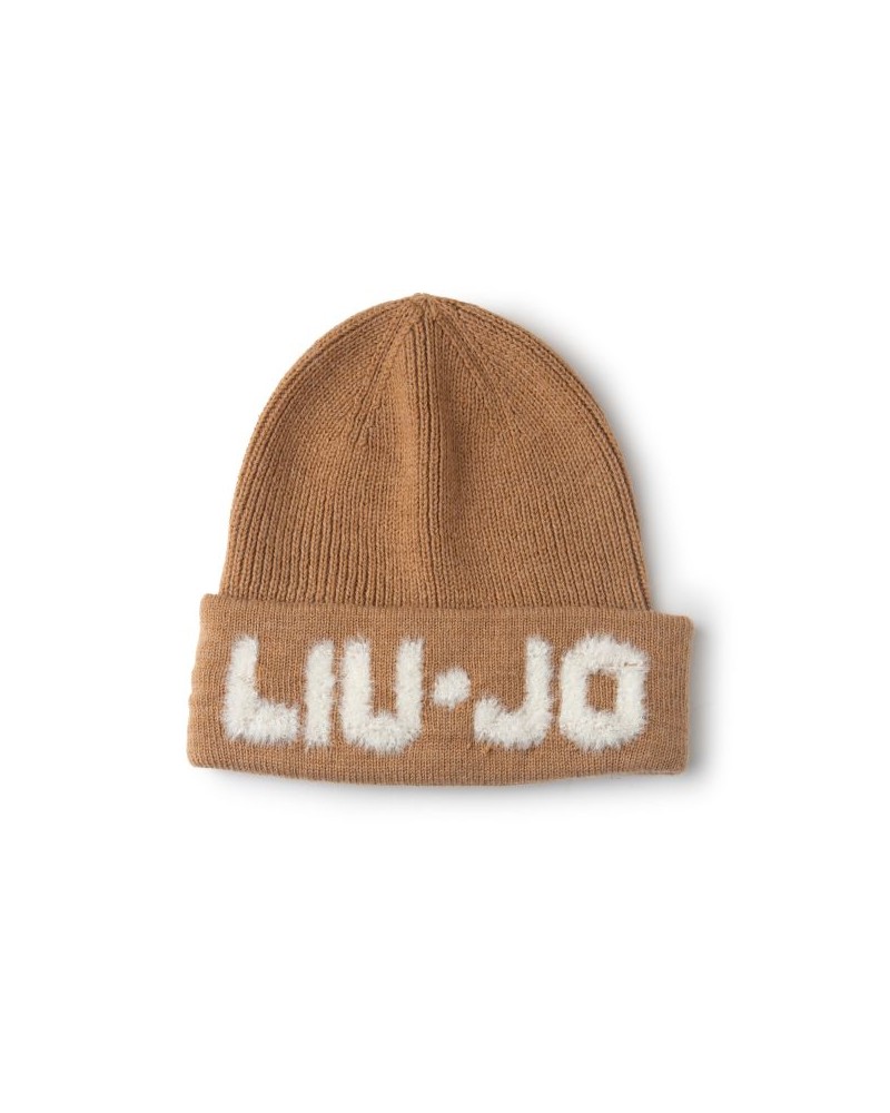 Gorro de punto negro de Liujo