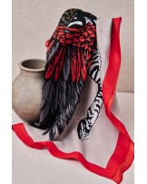 Fular estampado cebra de Latido