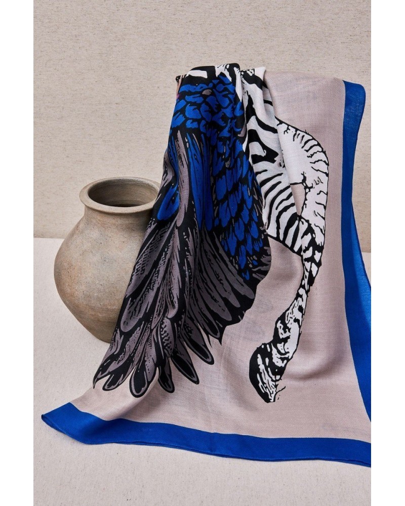 Fular estampado cebra de Latido