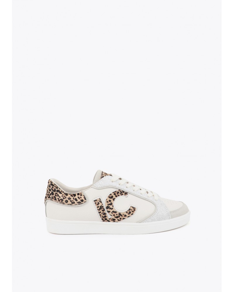 Zapatilla logo leopardo de Lola Casademunt