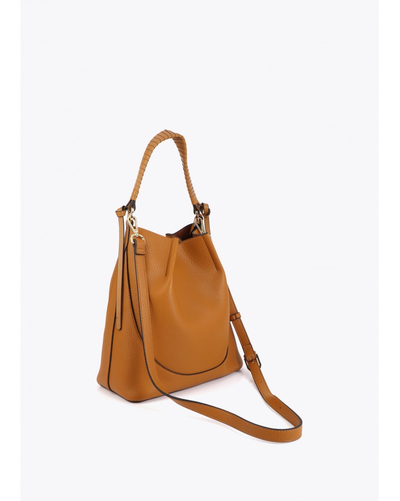 Bolso hobo con asa trenzada Lola Casademunt