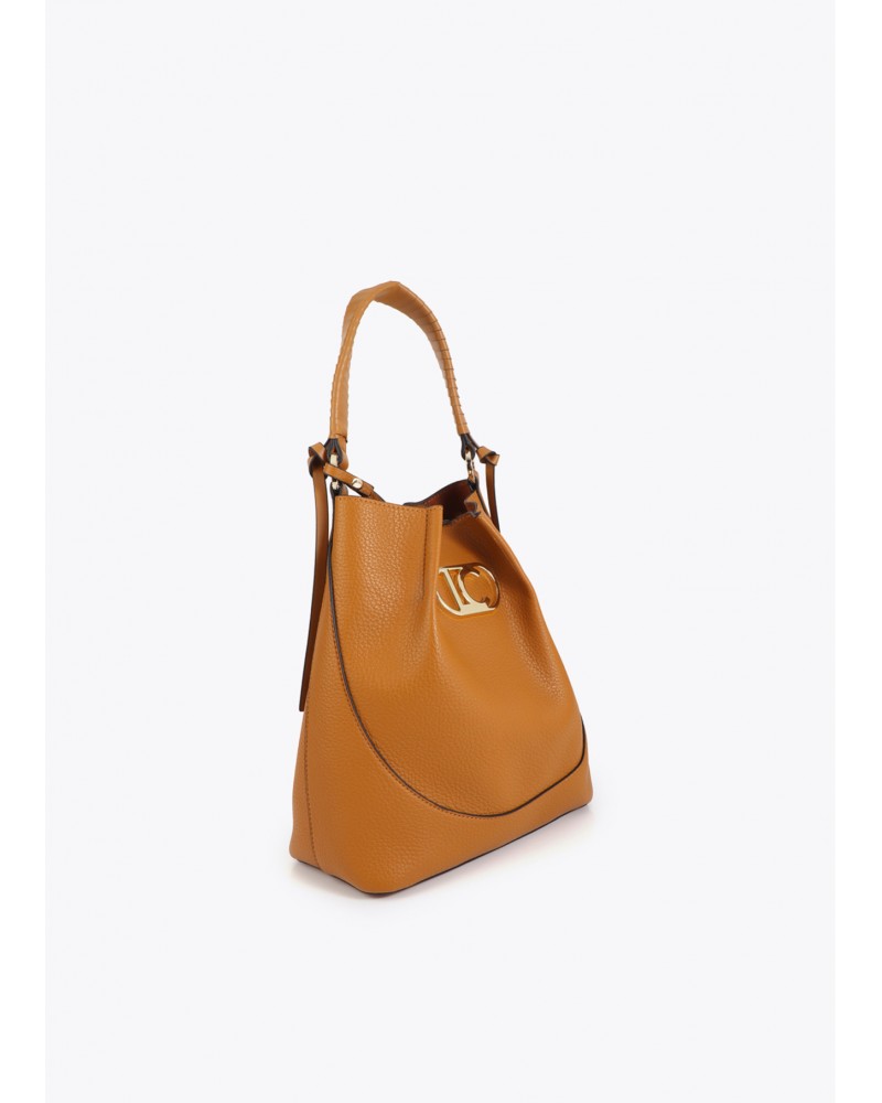 Bolso hobo con asa trenzada Lola Casademunt