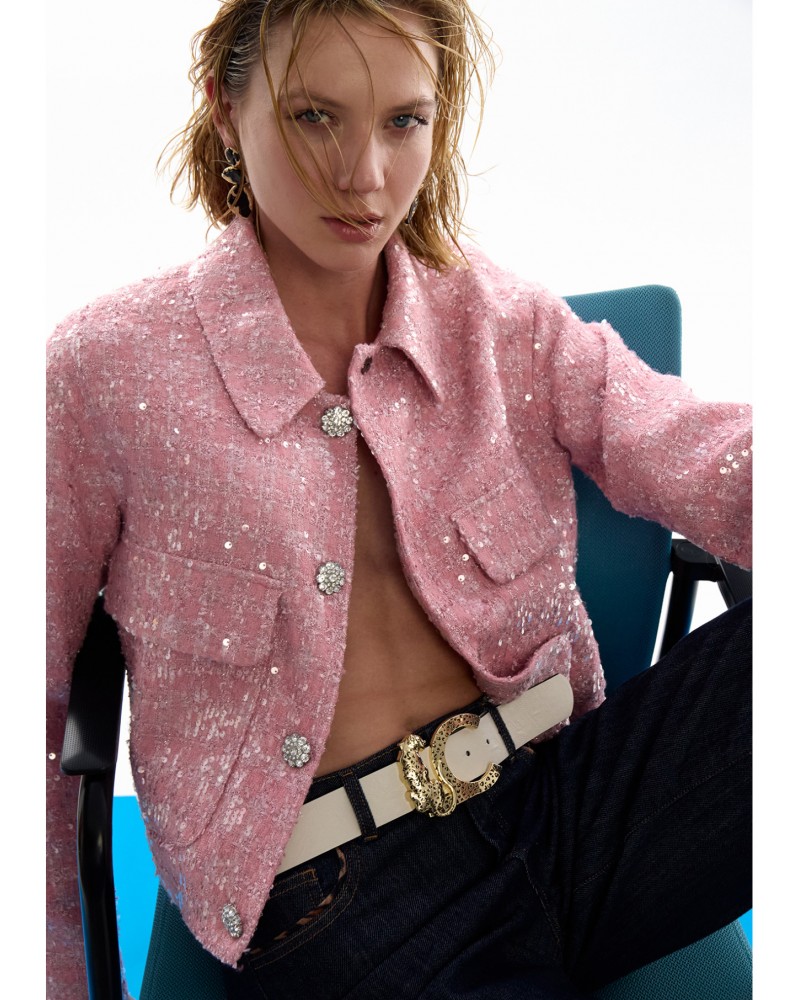 Cinturón reversible hebilla logo animal Lola Casademunt