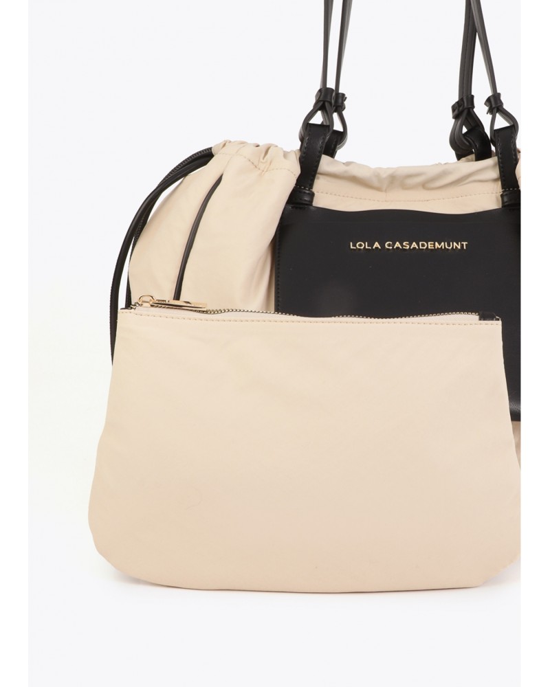 Shopper nylon combinado Lola Casademunt